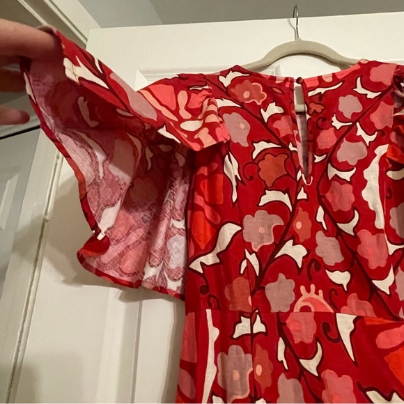 Woman Zinnia Floral RHODE Dress By Target Size 12 ⋆ NWOT - Picture 4 of 9